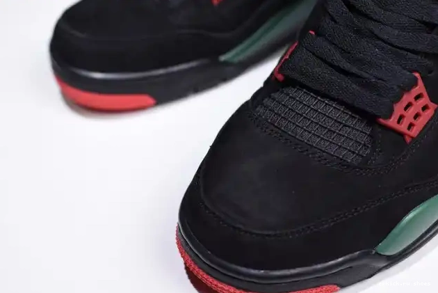 Rep Red Jordan NRG GUCC 4 Black Gorge Green-Varsity AQ3816-063 Air 0504